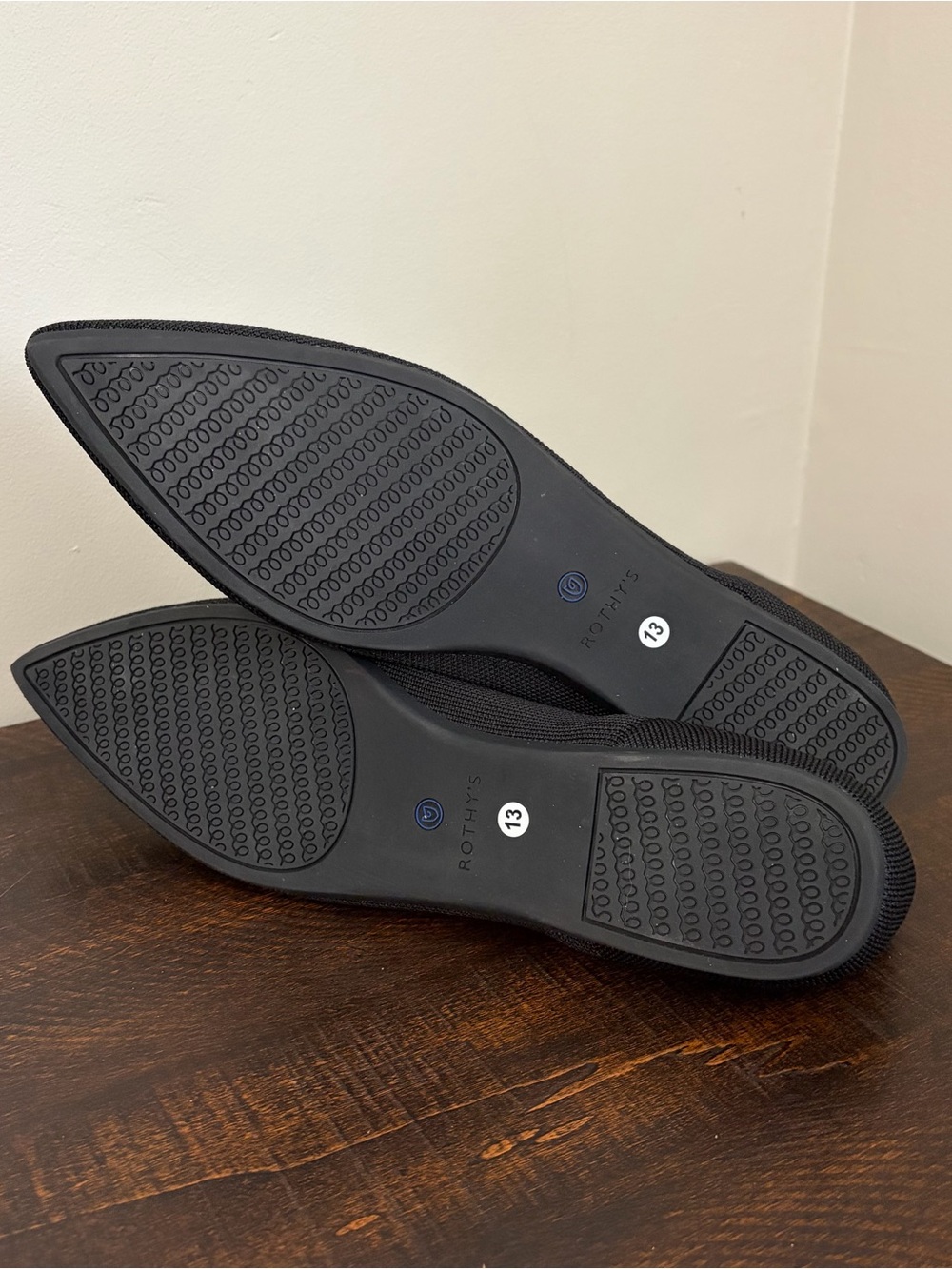 Rothy’s The Point II Black Flats - Picture 8 of 9
